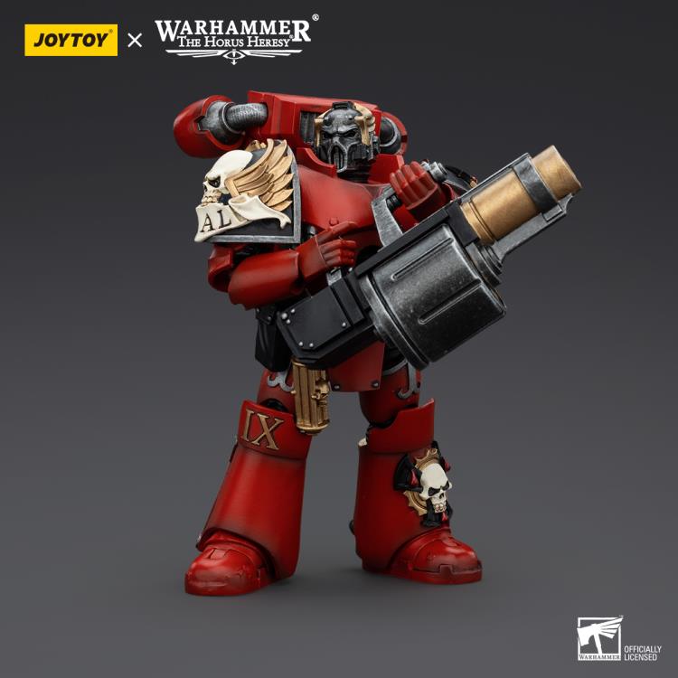 Warhammer: The Horus Heresy Blood Angels Legion Angel Tear's Arch-Erelim with Angel's Tears Grenade Launcher 1/18 Scale Action Figure Gallery Image 3