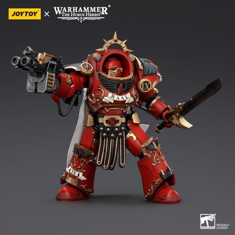Warhammer: The Horus Heresy Blood Angels Legion Praetor in Tartaros Terminator Armor 1/18 Scale Action Figure Gallery Image 5