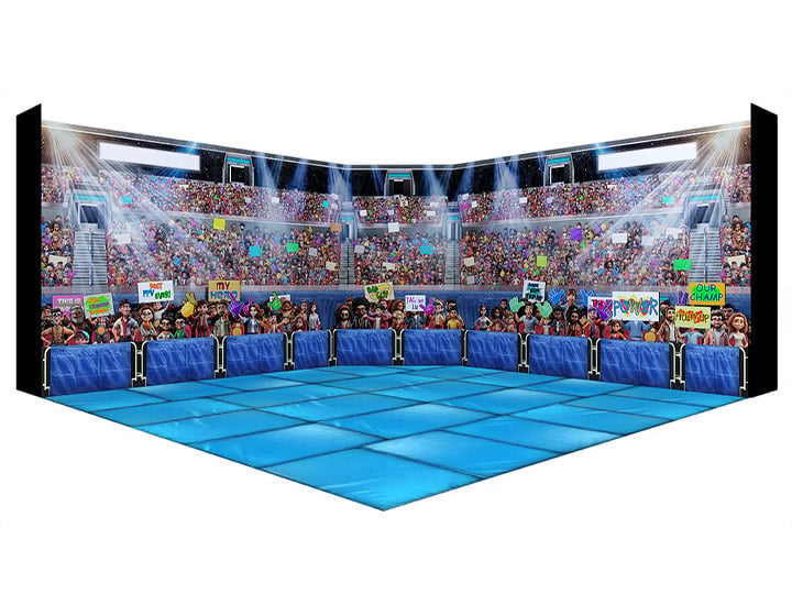 Animated Arena 1/18 Scale Pop-Up Diorama Gallery Image 1