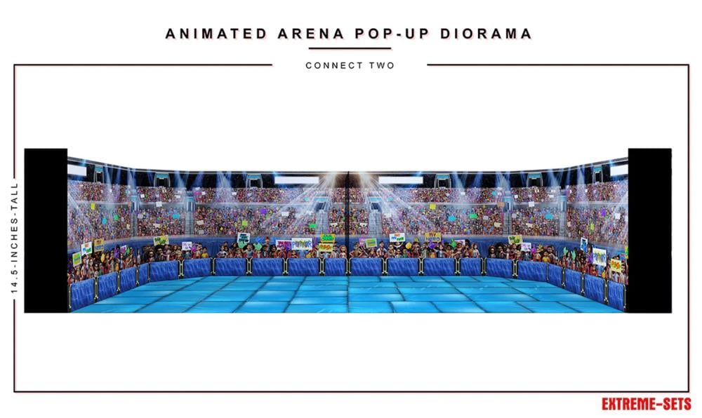 Animated Arena 1/18 Scale Pop-Up Diorama Gallery Image 9