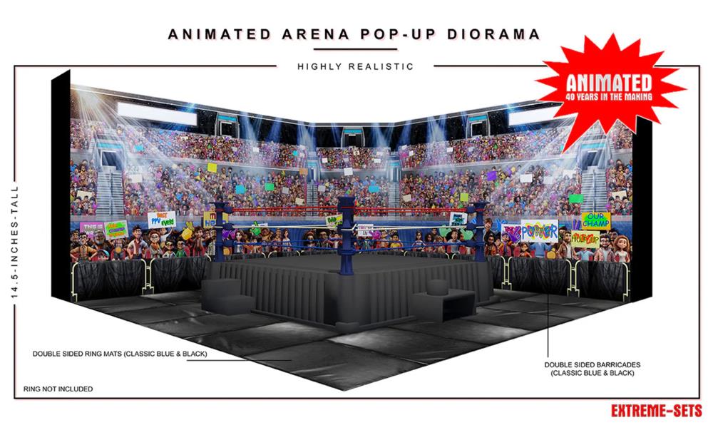 Animated Arena 1/18 Scale Pop-Up Diorama Gallery Image 5