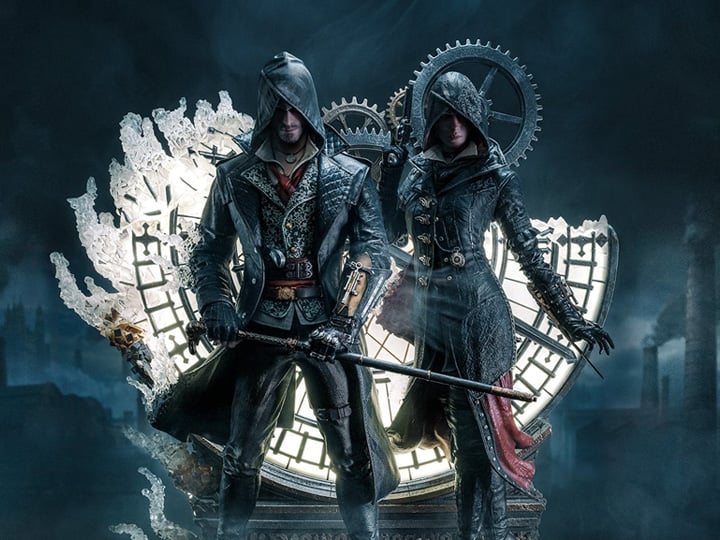 Assassin's Creed Syndicate Animus Jacob & Evie 1/4 Scale Limited Edition Statue Gallery Image 1