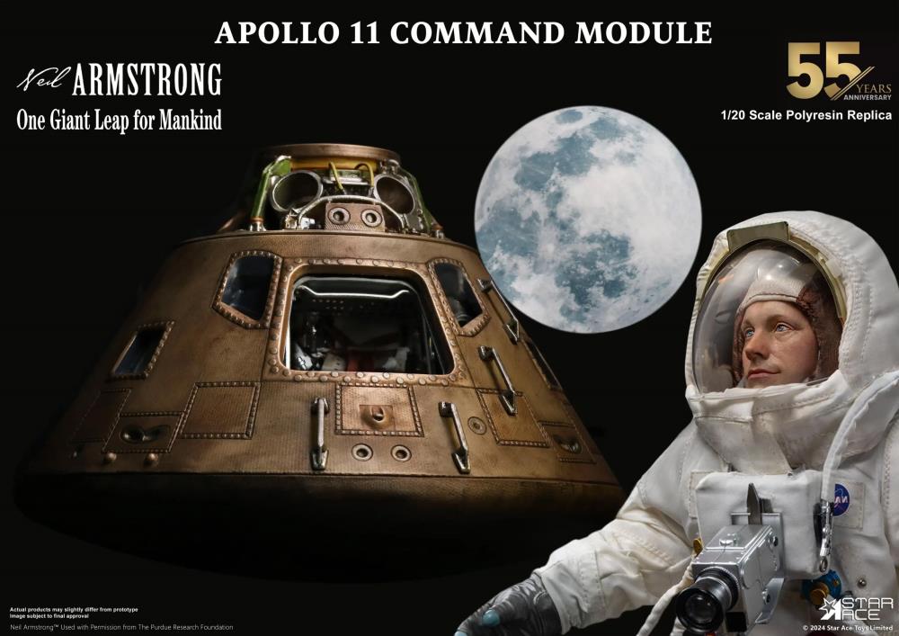 Apollo 11 Command Module 1/20 Scale Replica Gallery Image 3