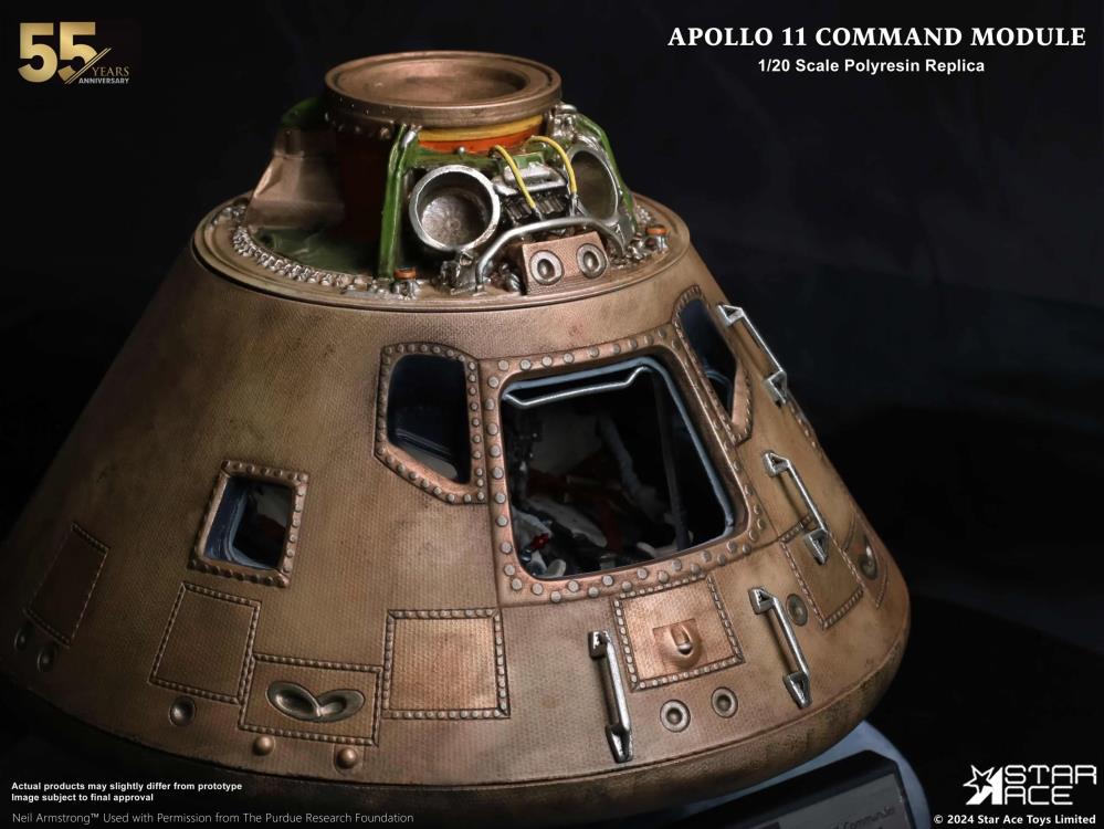 Apollo 11 Command Module (Deluxe Ver.) 1/20 Scale Replica Gallery Image 7