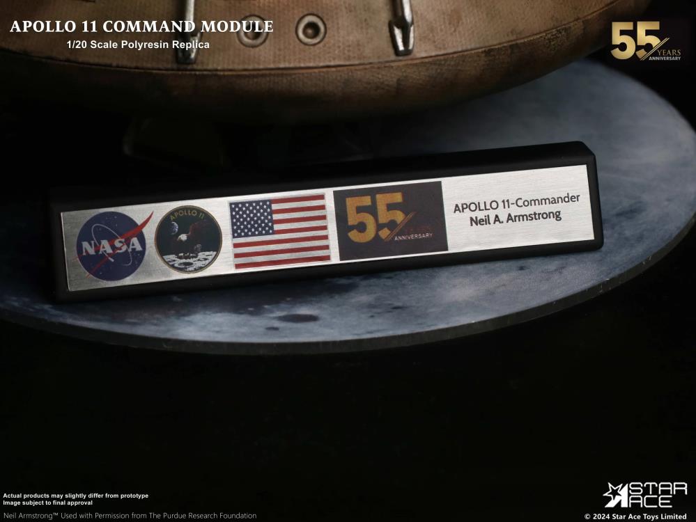 Apollo 11 Command Module (Deluxe Ver.) 1/20 Scale Replica Gallery Image 14