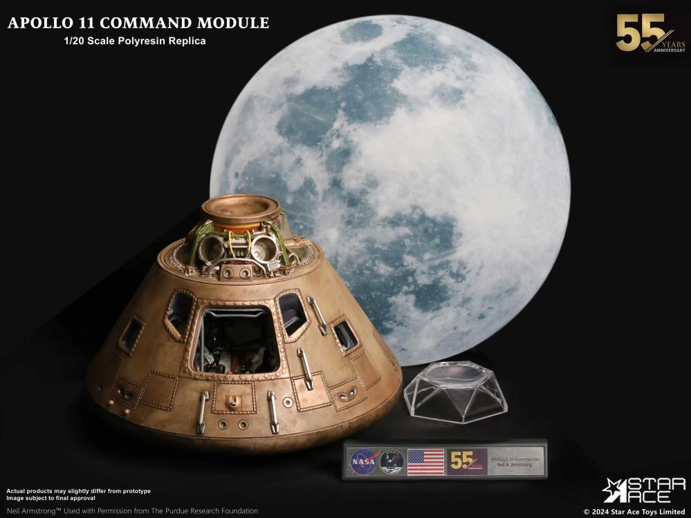 Apollo 11 Command Module (Deluxe Ver.) 1/20 Scale Replica Gallery Image 4