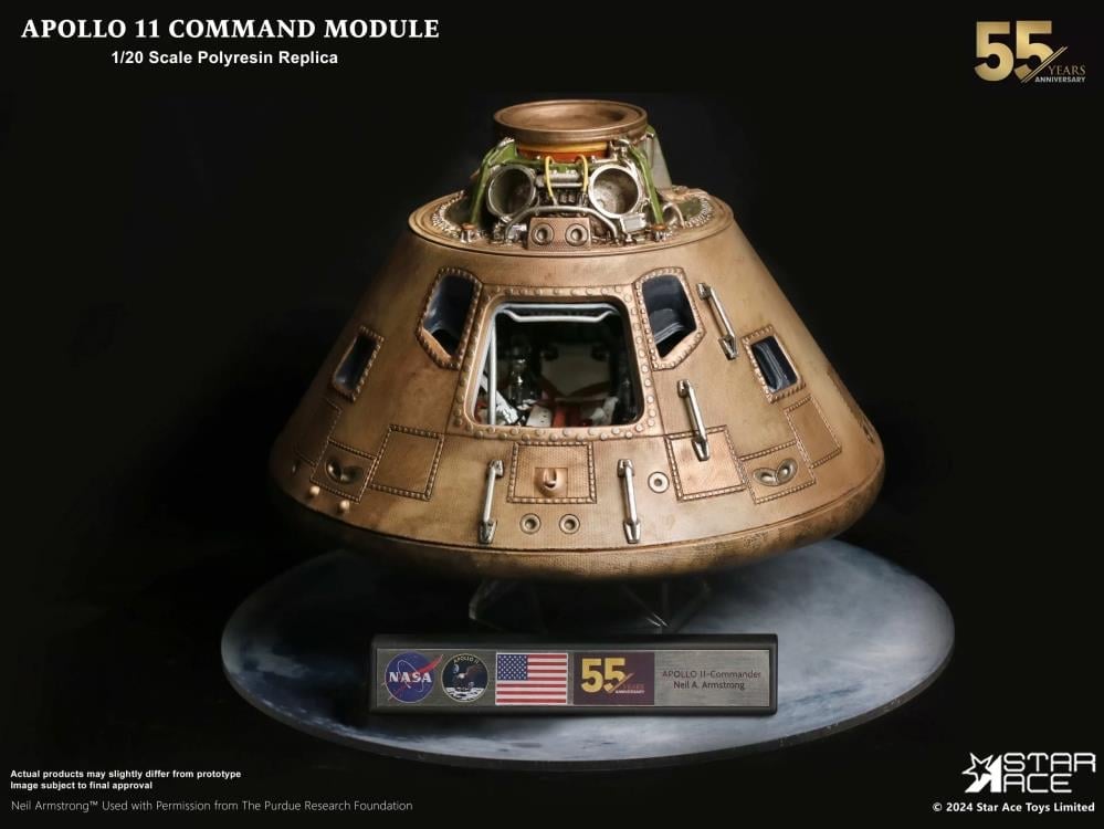 Apollo 11 Command Module (Deluxe Ver.) 1/20 Scale Replica Gallery Image 3