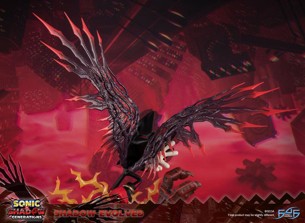 Sonic X Shadow Generations Shadow Evolved Statue Gallery Image 21