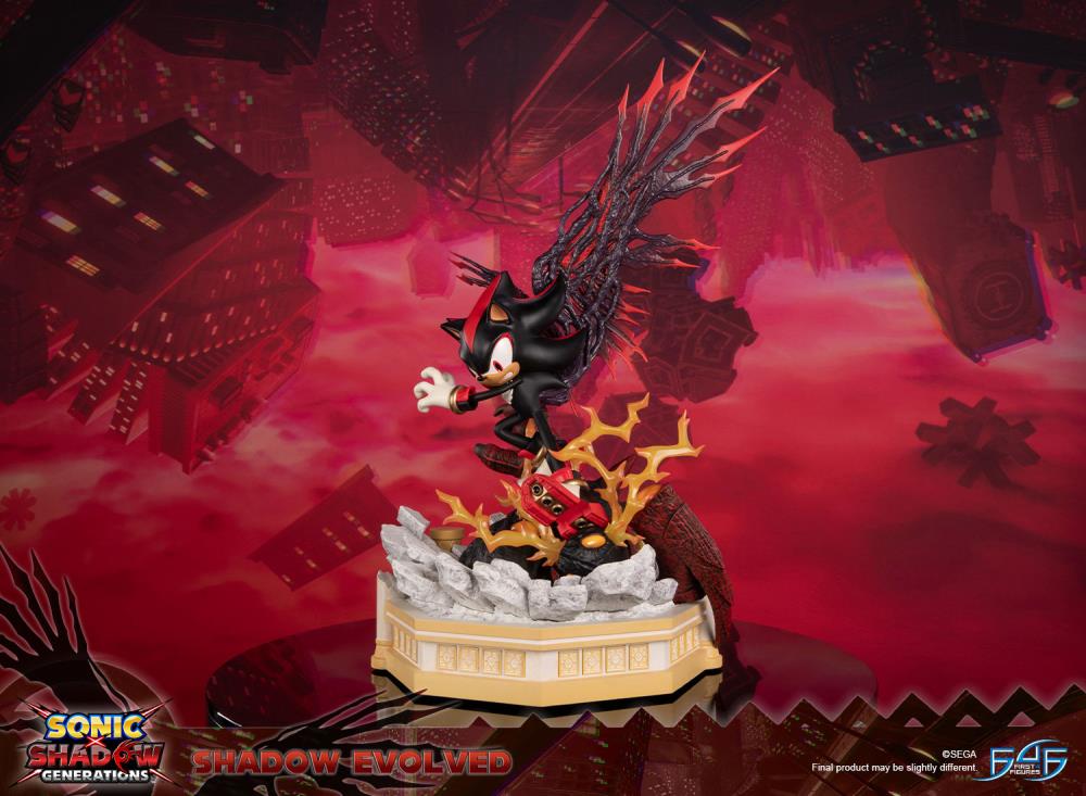 Sonic X Shadow Generations Shadow Evolved Statue Gallery Image 4