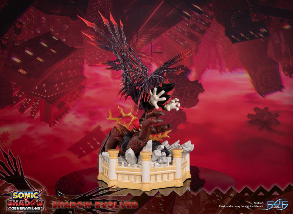 Sonic X Shadow Generations Shadow Evolved Statue Gallery Image 8