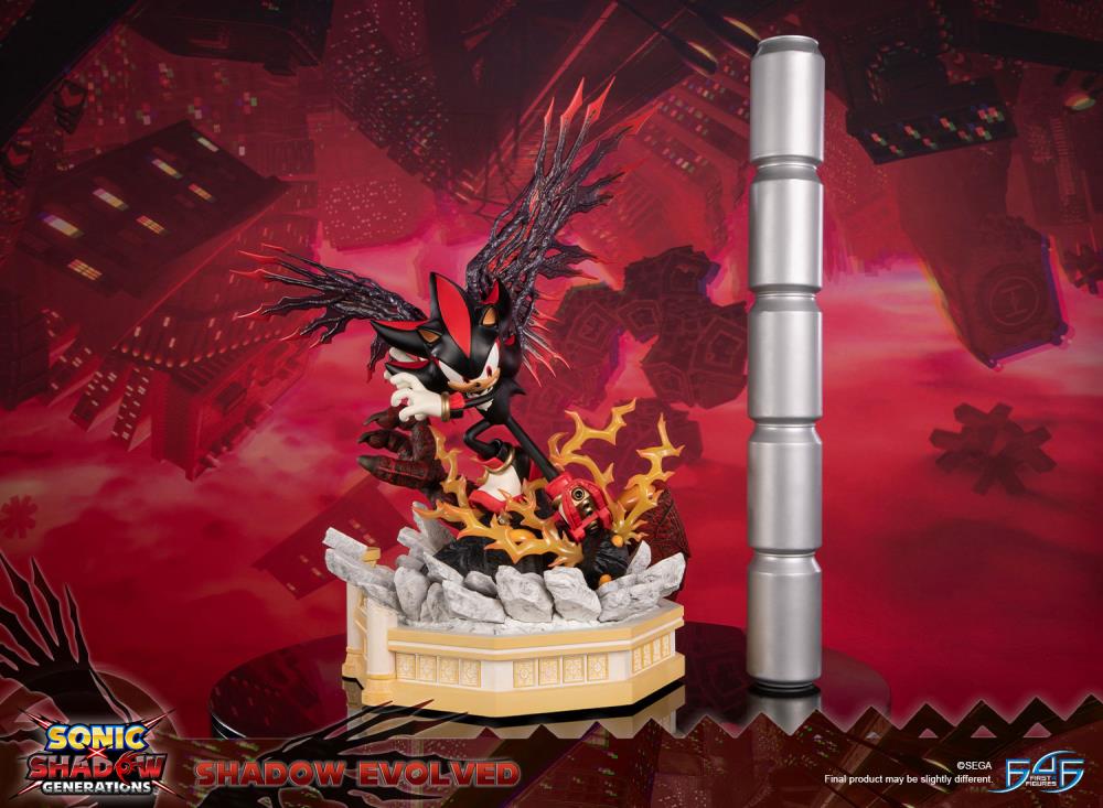 Sonic X Shadow Generations Shadow Evolved Statue Gallery Image 13