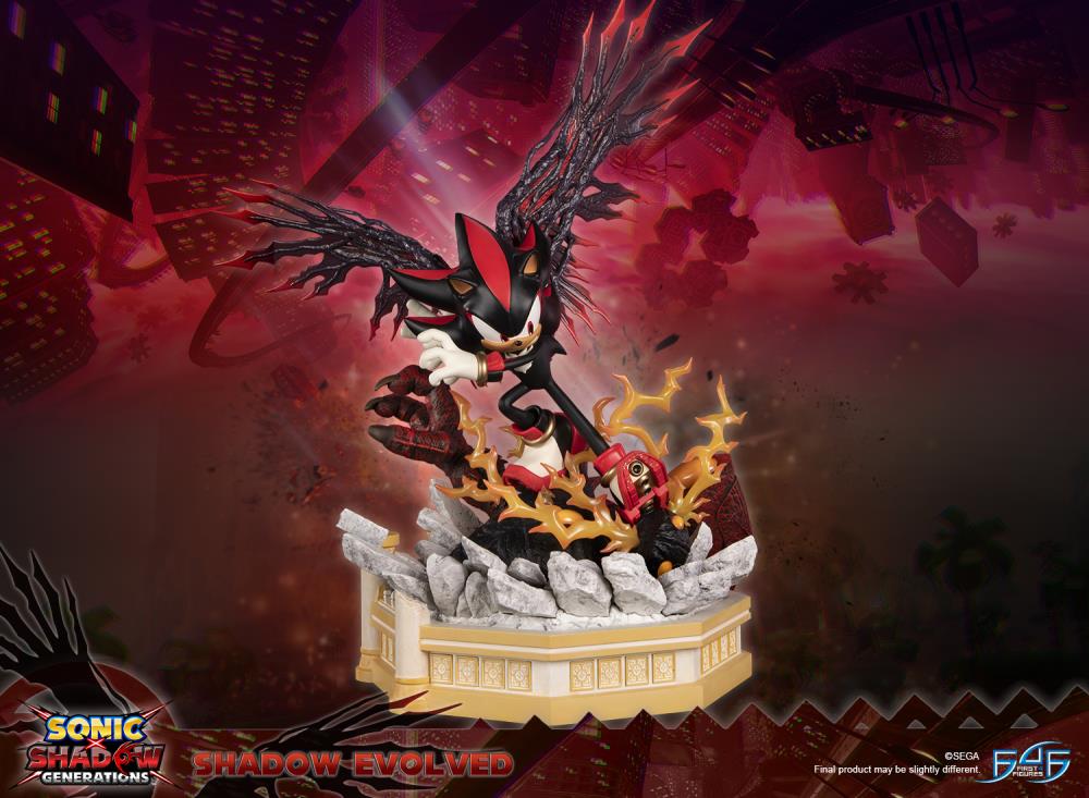 Sonic X Shadow Generations Shadow Evolved Statue Gallery Image 3