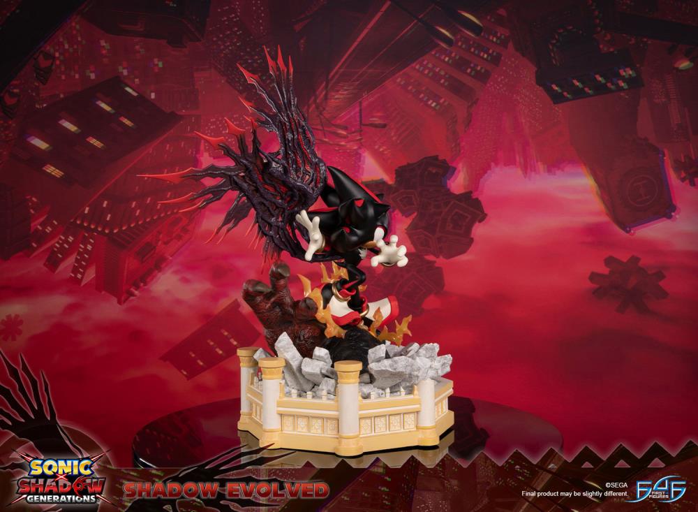 Sonic X Shadow Generations Shadow Evolved Statue Gallery Image 9
