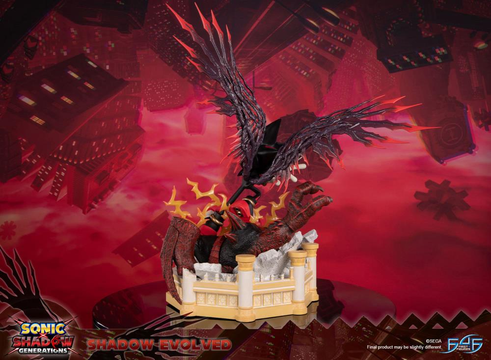 Sonic X Shadow Generations Shadow Evolved Statue Gallery Image 7