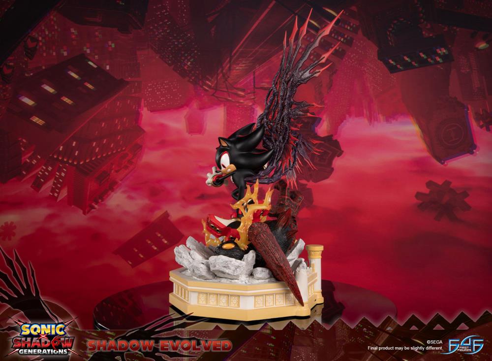 Sonic X Shadow Generations Shadow Evolved Statue Gallery Image 5
