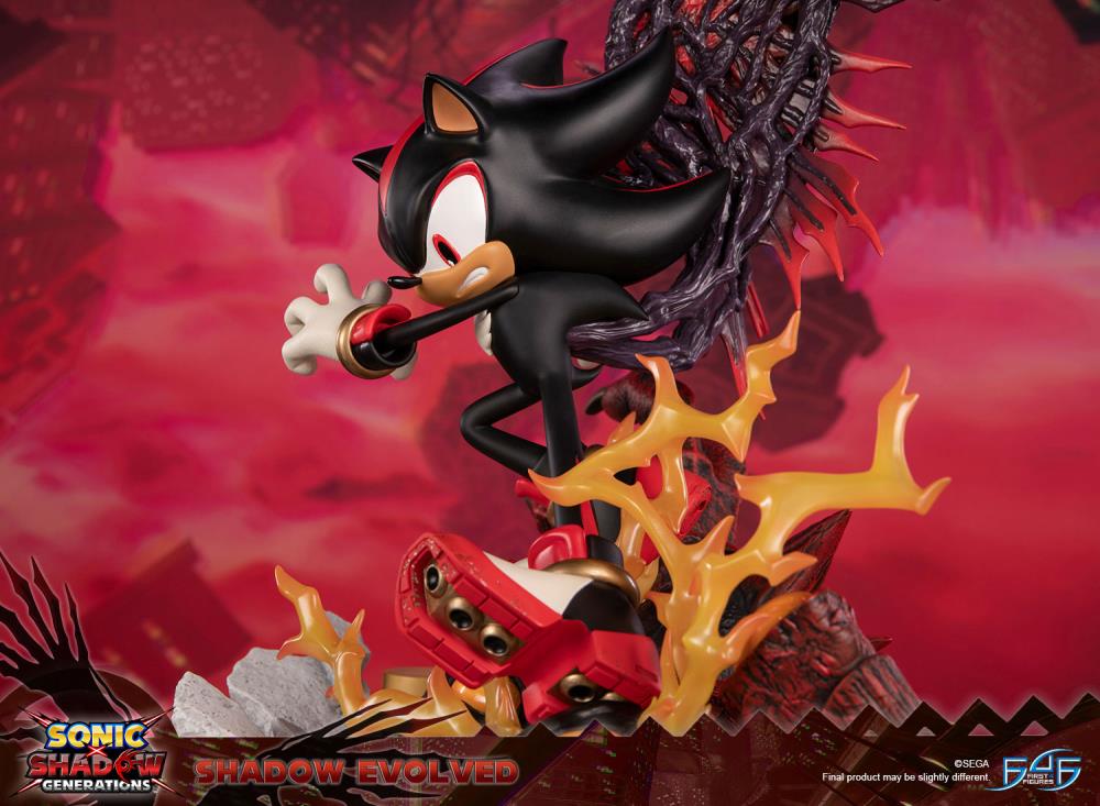 Sonic X Shadow Generations Shadow Evolved Statue Gallery Image 14
