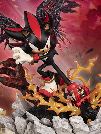 Sonic X Shadow Generations Shadow Evolved Statue Gallery Image 2