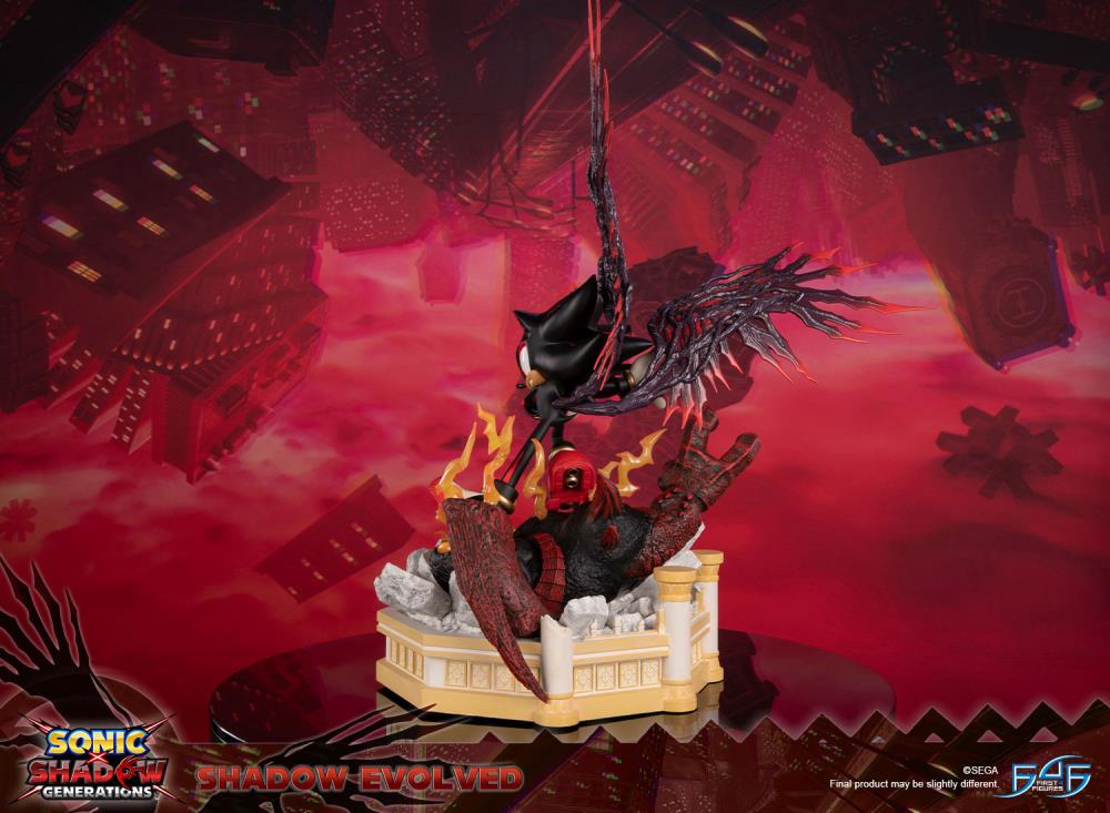 Sonic X Shadow Generations Shadow Evolved Statue Gallery Image 6