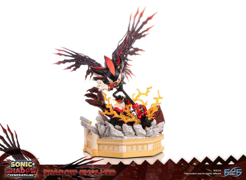 Sonic X Shadow Generations Shadow Evolved Statue Gallery Image 28