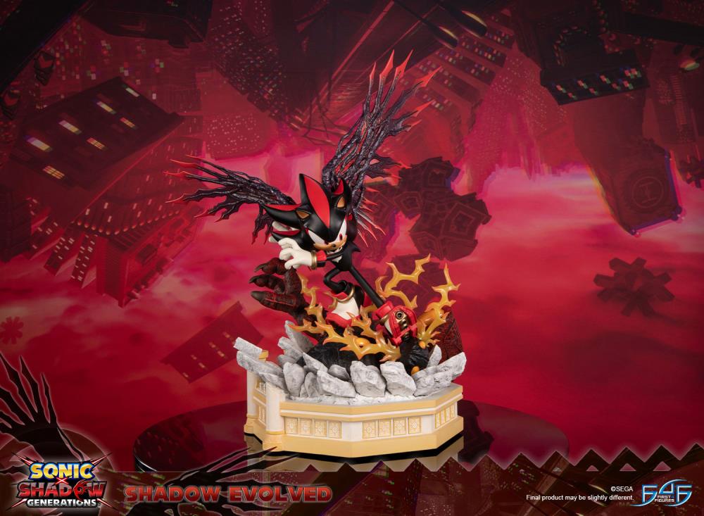 Sonic X Shadow Generations Shadow Evolved Statue Gallery Image 11