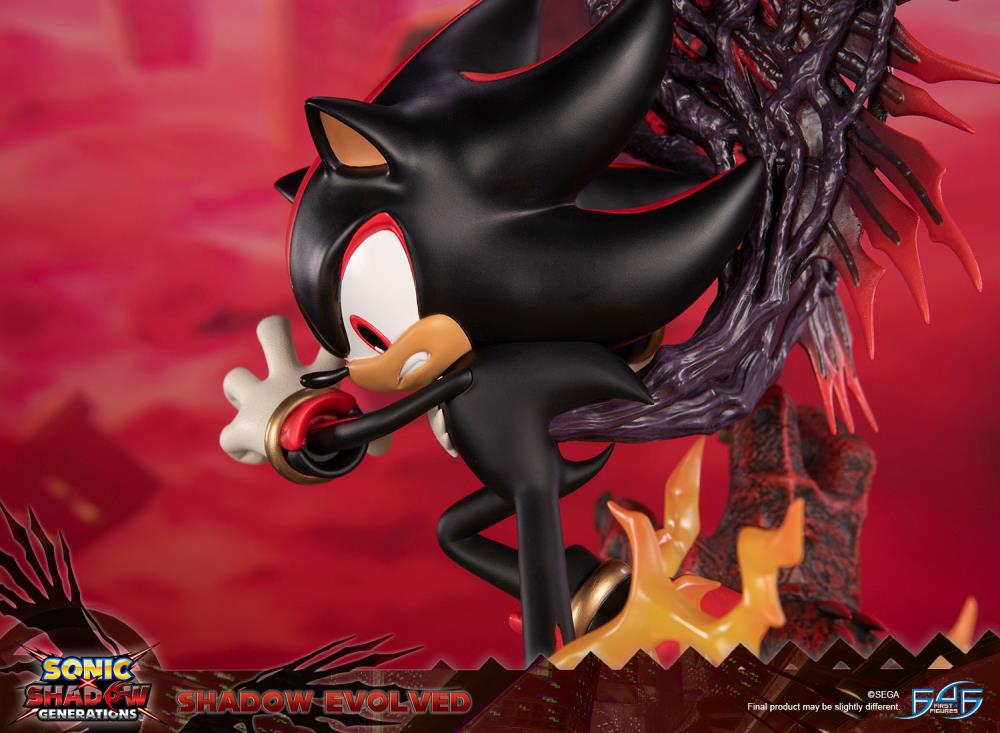 Sonic X Shadow Generations Shadow Evolved Statue Gallery Image 15