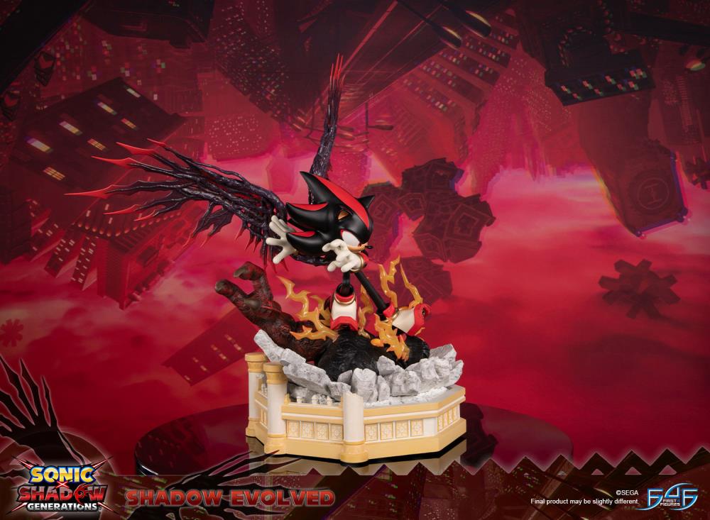 Sonic X Shadow Generations Shadow Evolved Statue Gallery Image 10