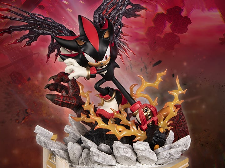 Sonic X Shadow Generations Shadow Evolved Statue Gallery Image 1