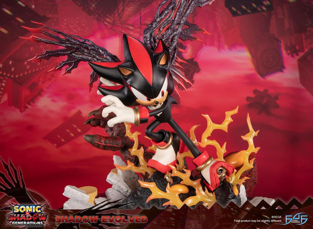 Sonic X Shadow Generations Shadow Evolved Statue Gallery Image 12