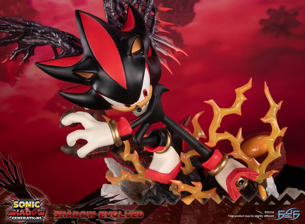 Sonic X Shadow Generations Shadow Evolved Statue Gallery Image 17