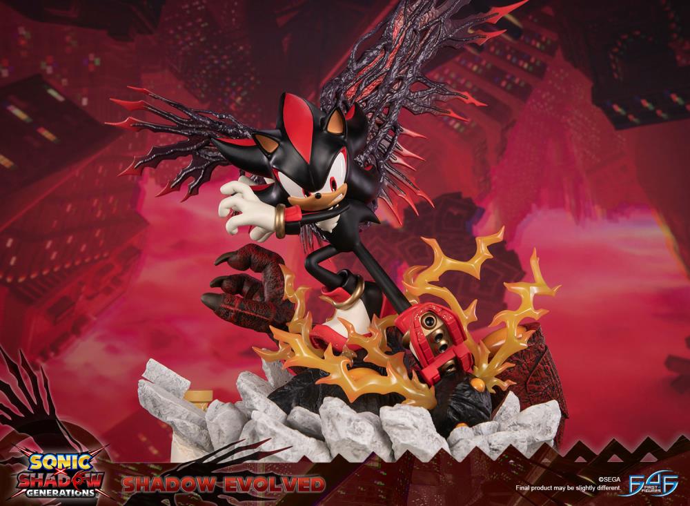 Sonic X Shadow Generations Shadow Evolved Statue Gallery Image 19