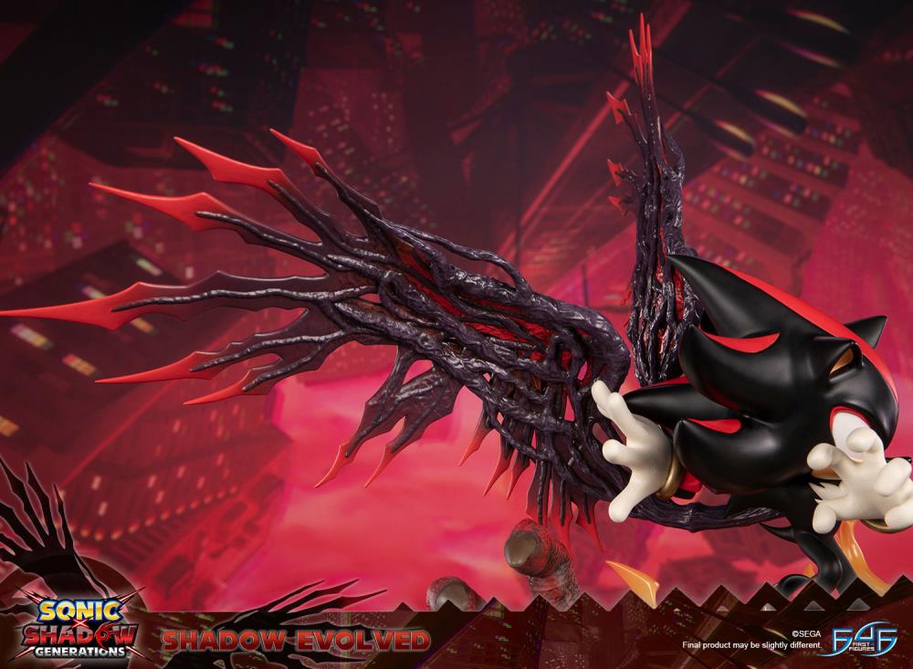 Sonic X Shadow Generations Shadow Evolved Statue Gallery Image 20