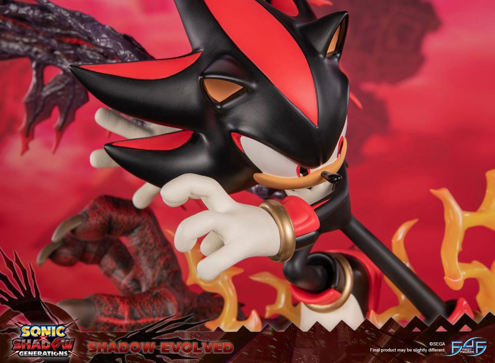 Sonic X Shadow Generations Shadow Evolved Statue Gallery Image 16