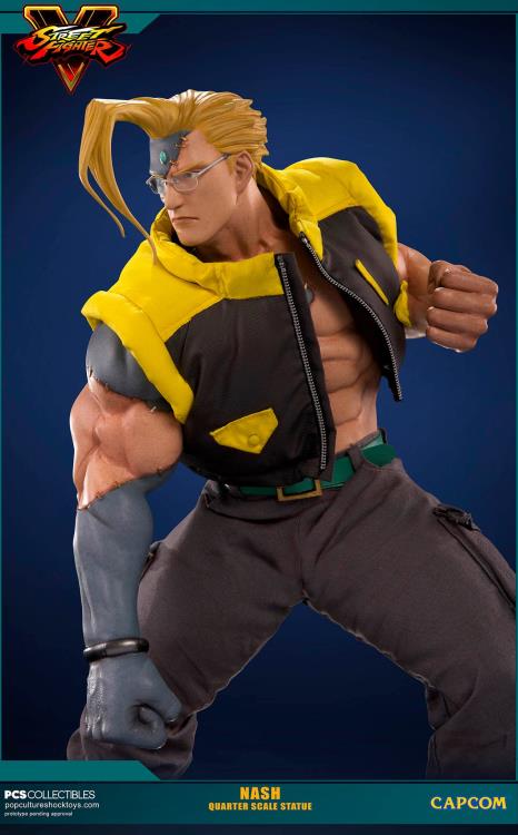 Street Fighter Nash 1/4 Scale Statue