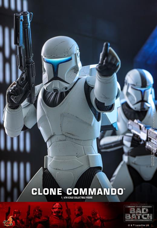 Star Wars: The Bad Batch TMS131 Clone Commando 1/6th Scale Collectible Figure Gallery Image 12