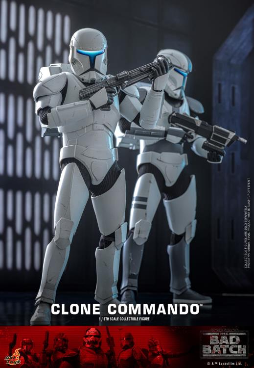 Star Wars: The Bad Batch TMS131 Clone Commando 1/6th Scale Collectible Figure Gallery Image 11