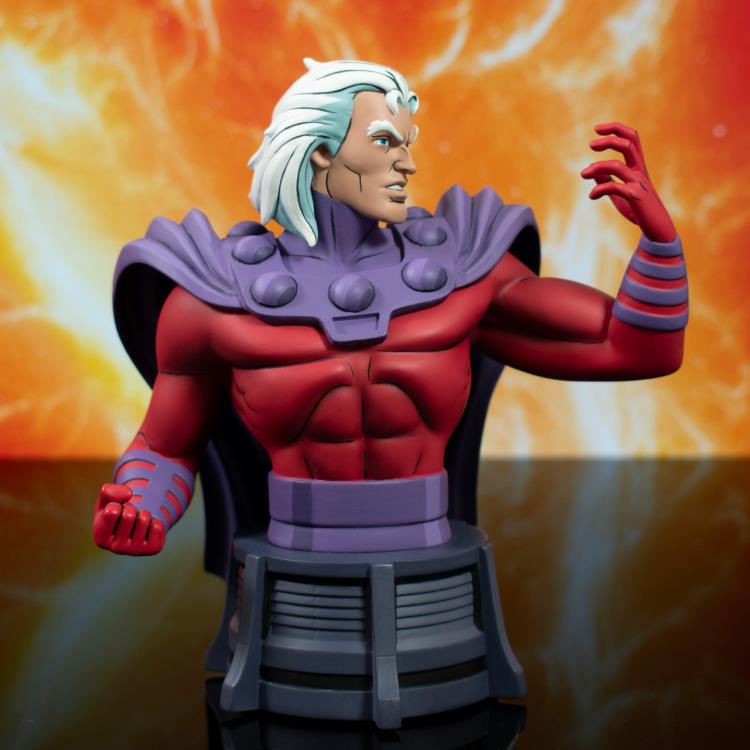 Marvel Animated X-Men Magneto Unhelmeted 1/7 Scale Limited Edition Mini-Bust Gallery Image 3