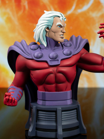 Marvel Animated X-Men Magneto Unhelmeted 1/7 Scale Limited Edition Mini-Bust Gallery Image 2