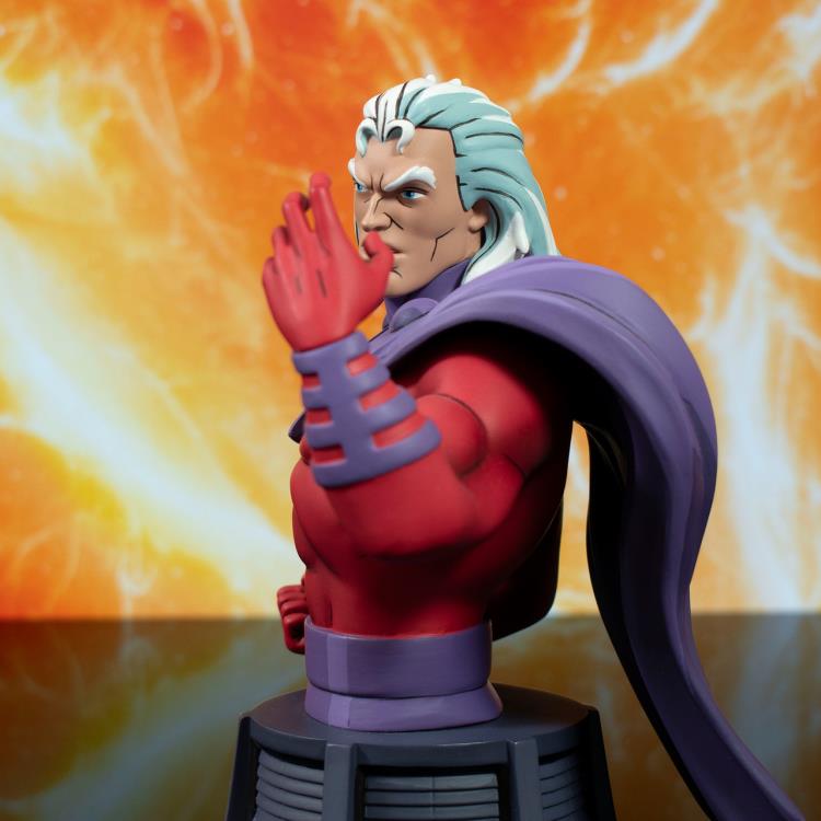 Marvel Animated X-Men Magneto Unhelmeted 1/7 Scale Limited Edition Mini-Bust Gallery Image 4