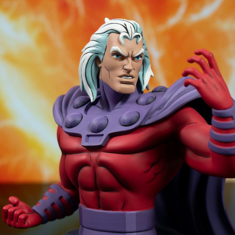 Marvel Animated X-Men Magneto Unhelmeted 1/7 Scale Limited Edition Mini-Bust Gallery Image 6