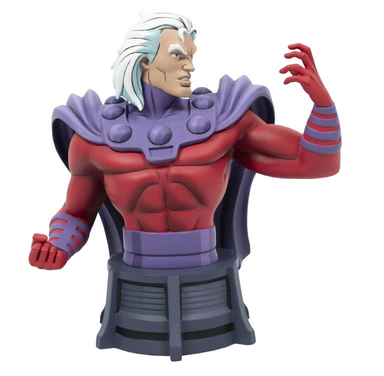 Marvel Animated X-Men Magneto Unhelmeted 1/7 Scale Limited Edition Mini-Bust Gallery Image 9