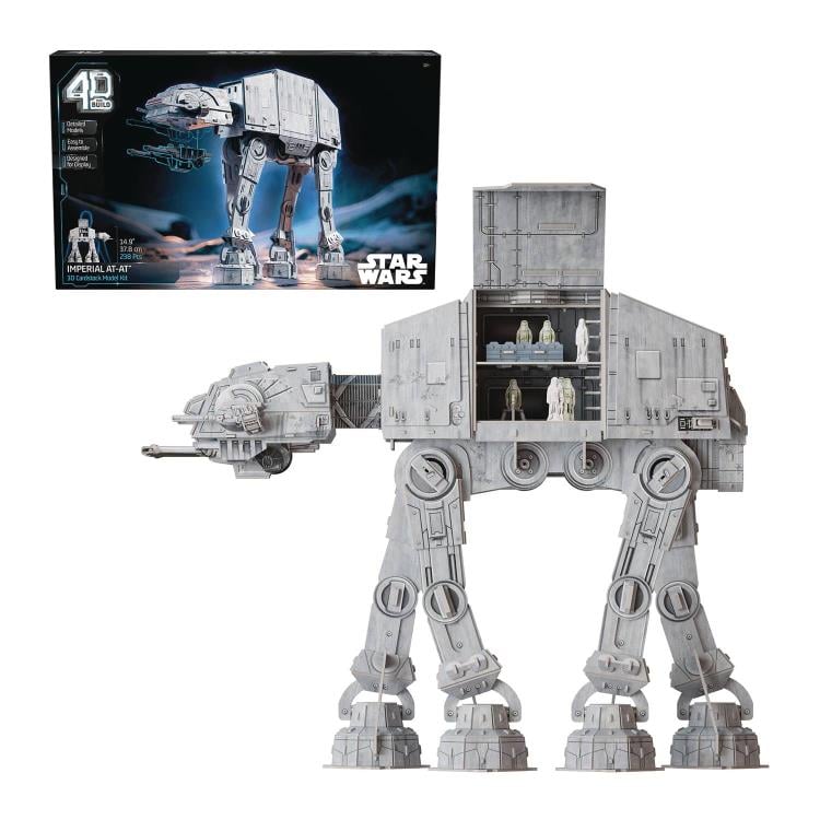 Star Wars 4D Build Imperial AT-AT Model Kit Gallery Image 3