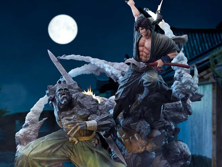 Ninja Scroll Ultimate Premium Masterline Jubei vs. Tessai (Deluxe