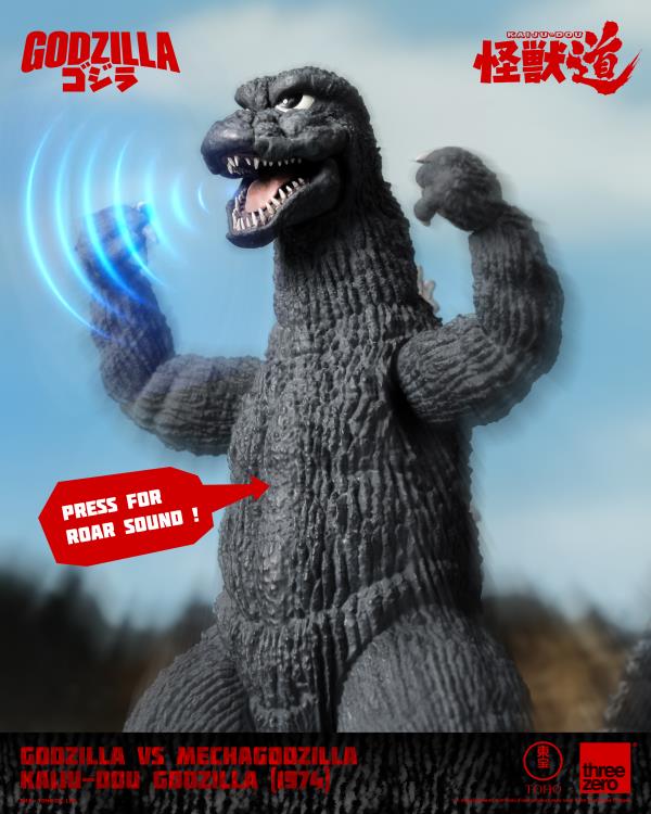 Godzilla vs. Mechagodzilla (1974) KAIJU-DOU Godzilla Action Figure Gallery Image 5
