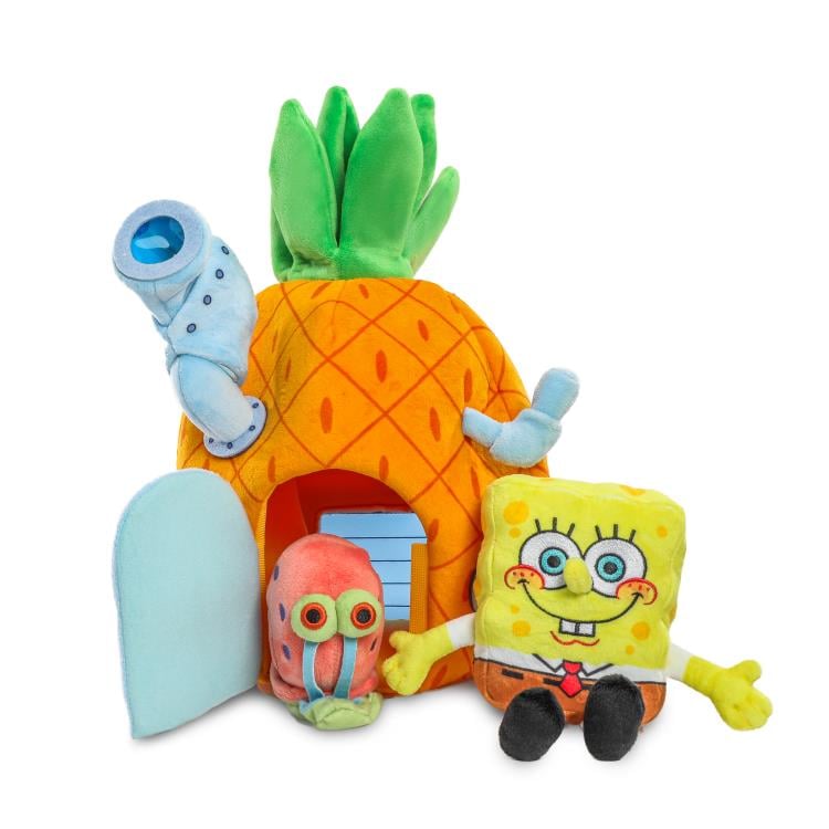 SpongeBob SquarePants Pineapple 13" Interactive Plush Gallery Image 3