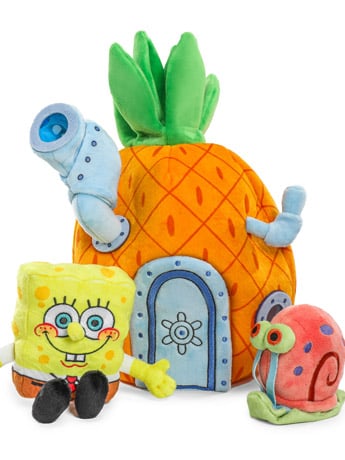 SpongeBob SquarePants Pineapple 13" Interactive Plush Gallery Image 2