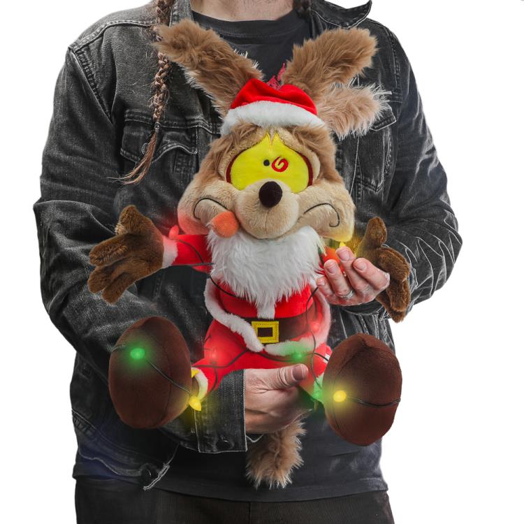 Looney Tunes x National Lampoon's Christmas Vacation Wile E. Coyote 13" Light-Up Plush Gallery Image 6