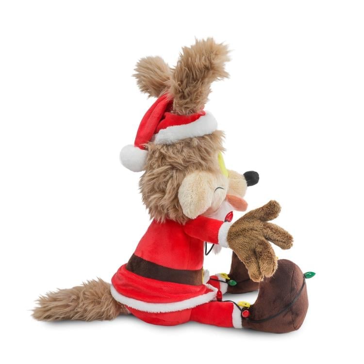 Looney Tunes x National Lampoon's Christmas Vacation Wile E. Coyote 13" Light-Up Plush Gallery Image 4