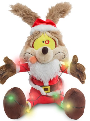 Looney Tunes x National Lampoon's Christmas Vacation Wile E. Coyote 13" Light-Up Plush Gallery Image 2