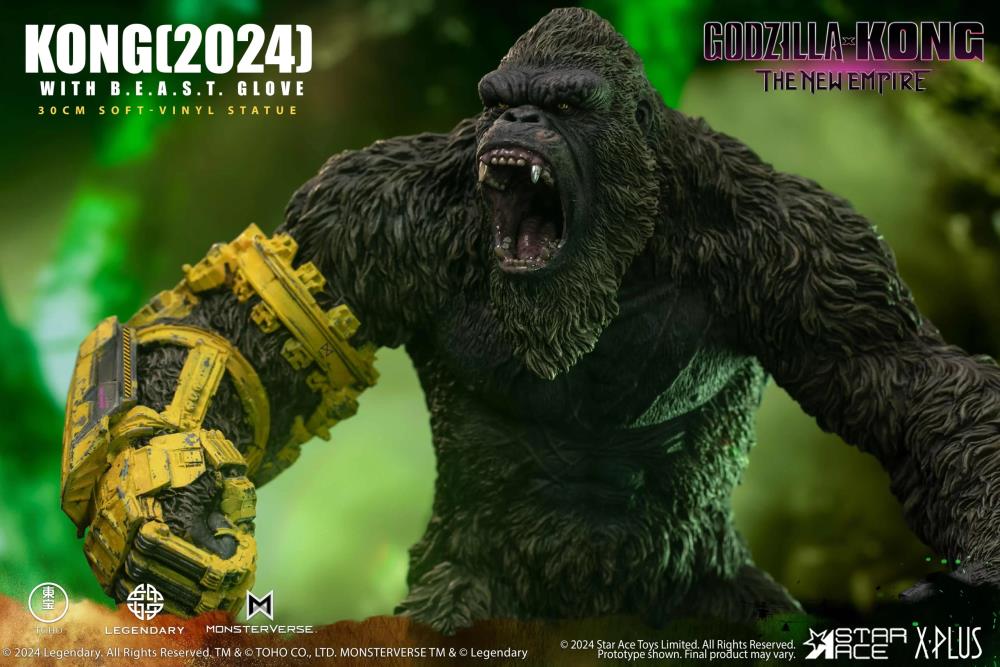 Godzilla x Kong: The New Empire Kong with B.E.A.S.T. Glove Soft