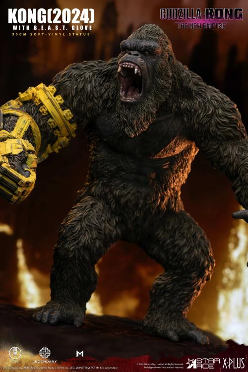Godzilla x Kong: The New Empire Kong with B.E.A.S.T. Glove Soft